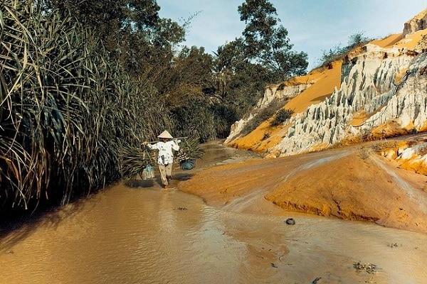 La petite station balnéaire de Mui Ne au Vietnam