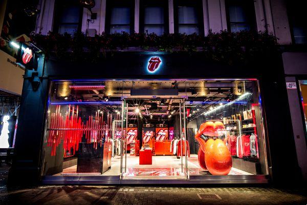 Rolling Stones rs loja oficial no9 Carnaby Street Soho Londres
