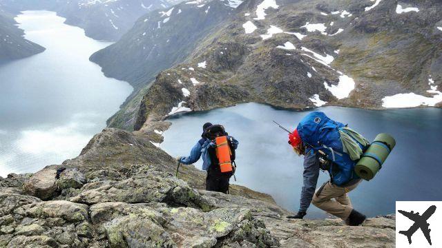 Senderismo en noruega