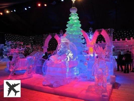 Le festival de sculptures sur glace de Bruges