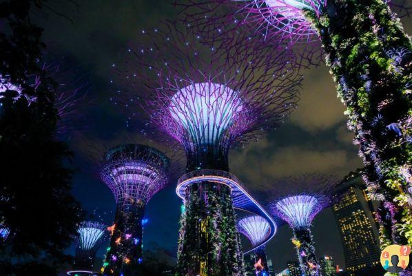 I punti turistici di Singapore non includono roteiro