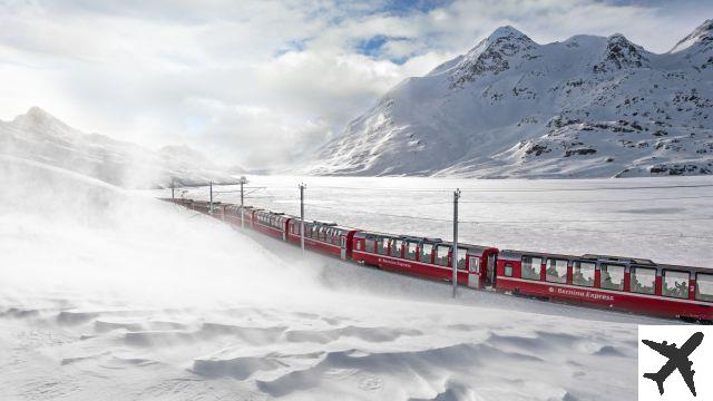 La Svizzera in inverno: tour in treno della Svizzera