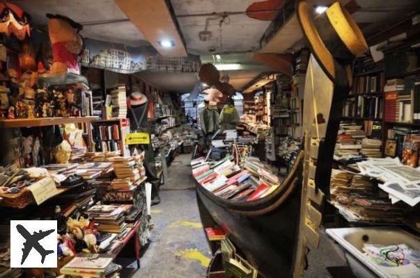 La librairie Acqua Alta à Venise