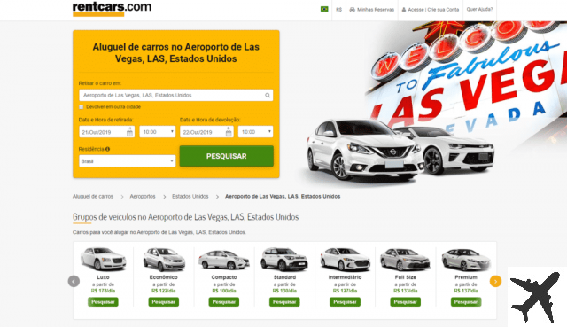 Alquiler de Coches en Las Vegas – Guía con las mejores ofertas