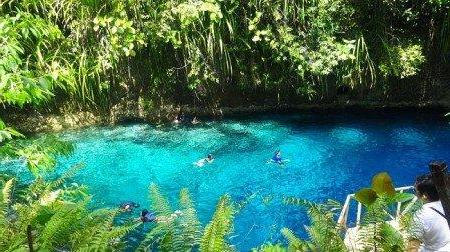 El Río Encantado en Filipinas