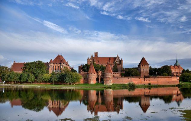 Teutonic malbork castle poland