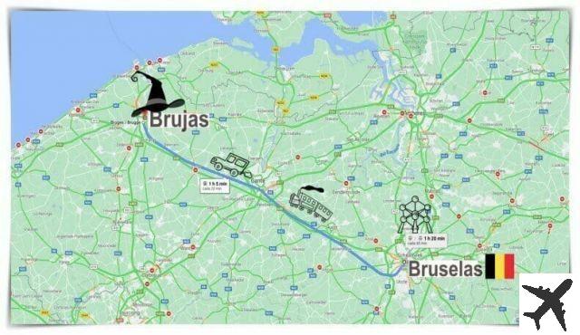 Come andare da Bruxelles a Bruges