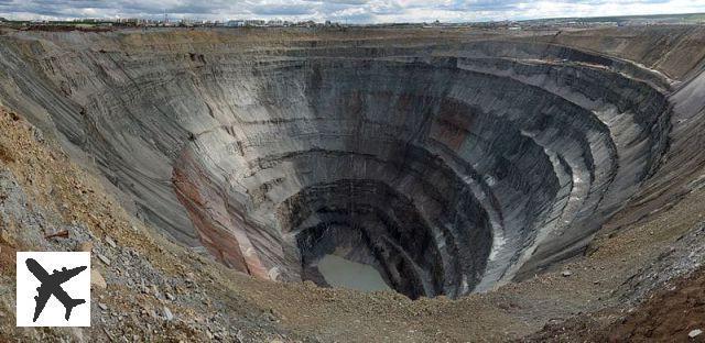 En Russie, la mine de diamants désaffectée de Mirny