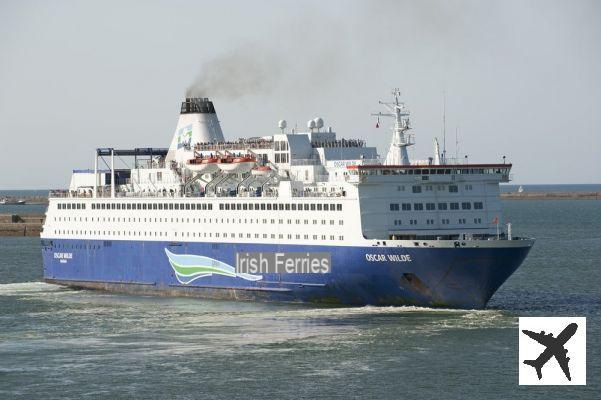 How do I get to Ireland from France by ferry?