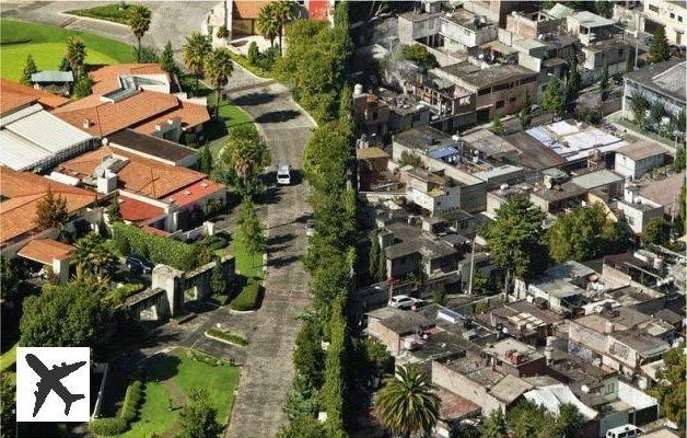 The clear divide between rich and poor in Mexico City