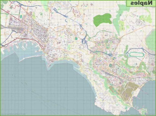 Cartes et plans détaillés de Naples