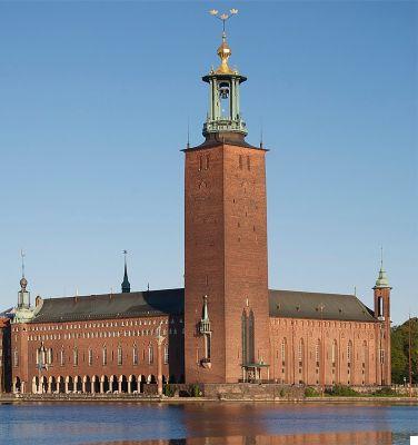 Visit Stockholm City Hall and its 3 Crown Tower