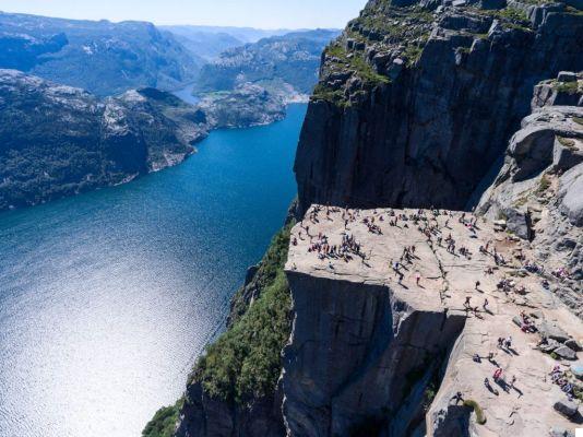 Preikestolen a wonder in Norway