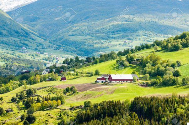 Fermes en Norvège