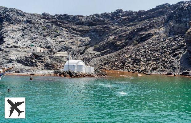 Visiter le cratère du Néa Kameni à Santorin : billets, tarifs, horaires