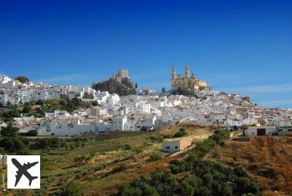 A bela aldeia branca de Olvera, na Andaluzia.