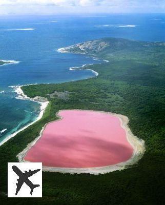 O Lago Hillier na Austrália tem uma característica incrível, é rosa