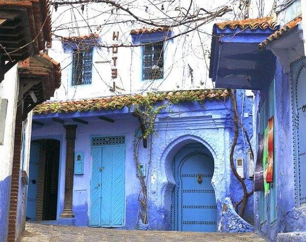 Le paradis bleu de la médina de Chefchaouen au Maroc