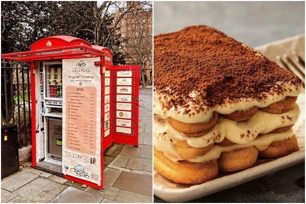 Walkmisu cabina telefono londres tiramisu