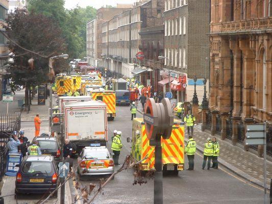 Ataque terrorista de serviço de informação em Londres
