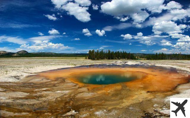 Parco Nazionale di Yellowstone negli Stati Uniti