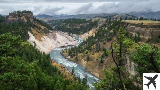 Parco Nazionale di Yellowstone negli Stati Uniti