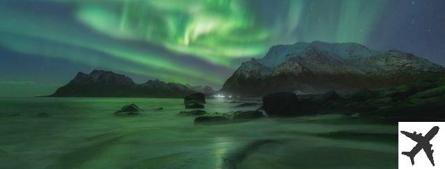Guarda l'aurora boreale in Norvegia