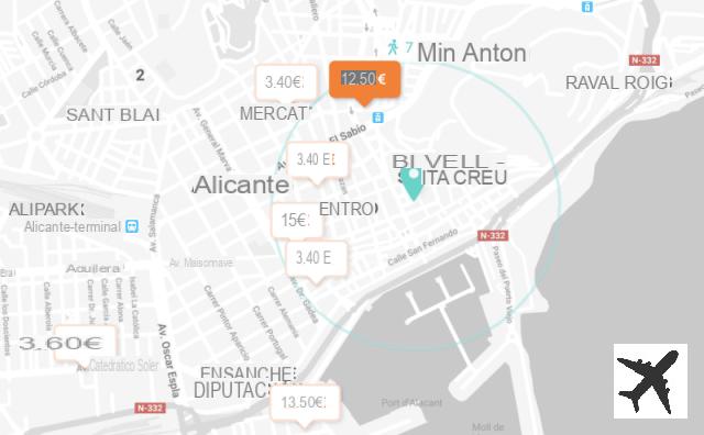 Parking pas cher à Alicante : où se garer à Alicante ?