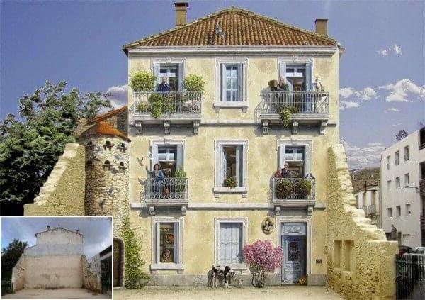 Les trompe-l’oeil de Patrick Commecy égaient les rues