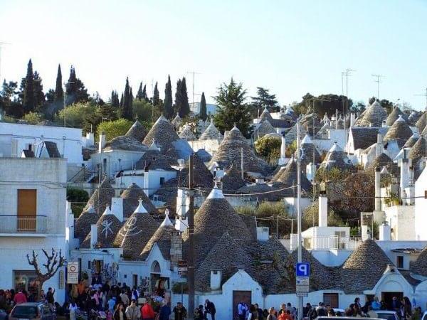 Les maisons à trulli d’Alberobello