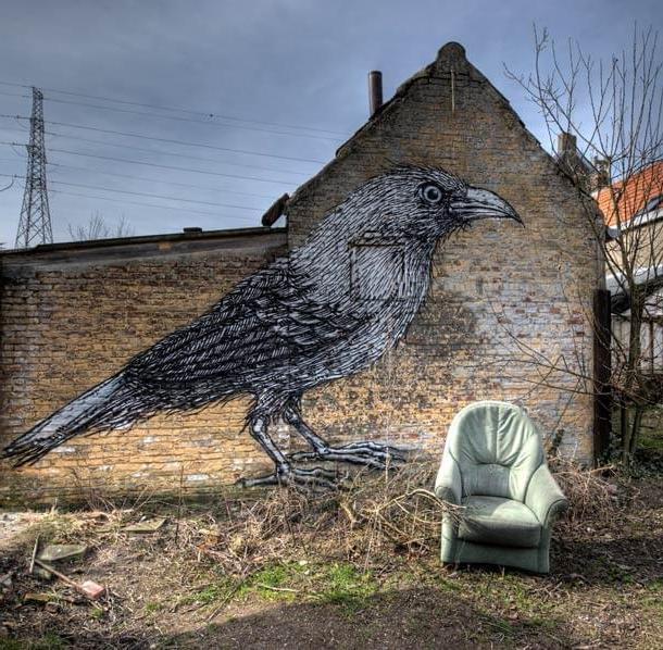 Doel, une ville belge dédiée au Street Art