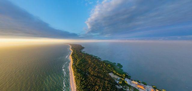 Praias do Curonian Spit Klaipeda a melhor Lituânia