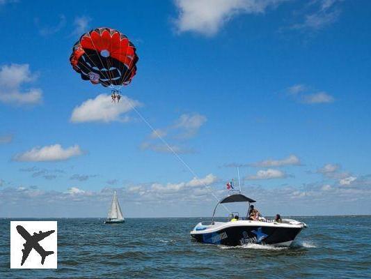 Où faire du parachute ascensionnel à Arcachon ?