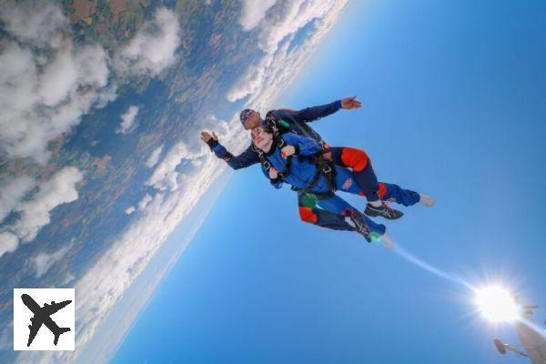 Où faire du saut en parachute en Bretagne ?