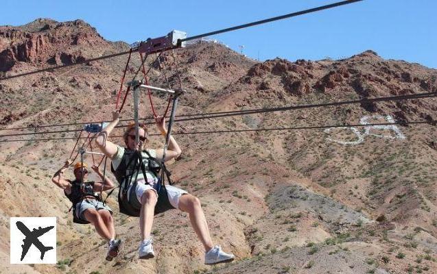 Descendez en tyrolienne le Bootleg Canyon depuis Las Vegas