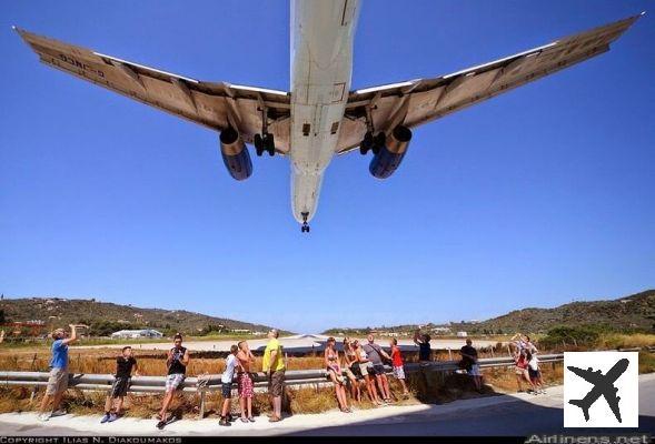 L’aéroport de Skiathos, le « Saint-Martin » de la Grèce