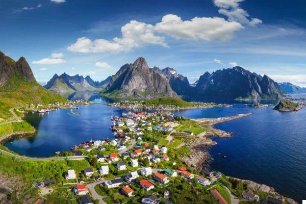 Vantagens e desvantagens de morar na cidade da Noruega