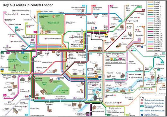 Rotas de ônibus de Londres