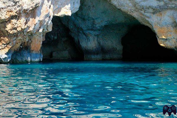 Visitar blue grotto