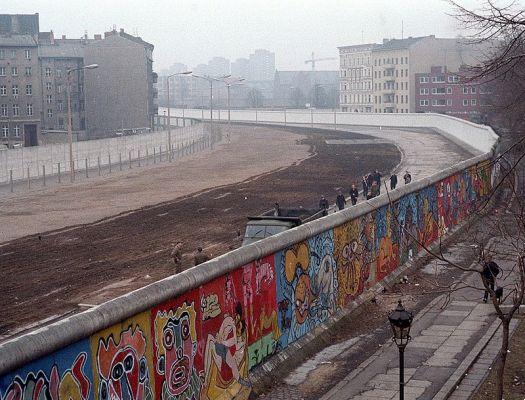 berlin wall and alexanderplatz