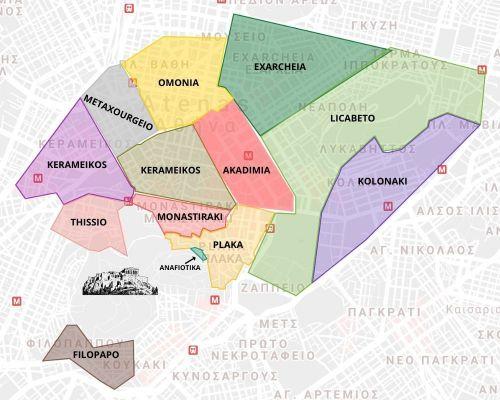 Onde ficar em Atenas melhores áreas hotéis recomendados