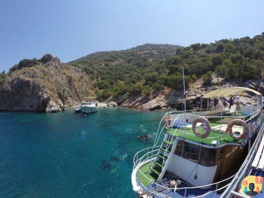 Plongée sous-marine à Fethiye