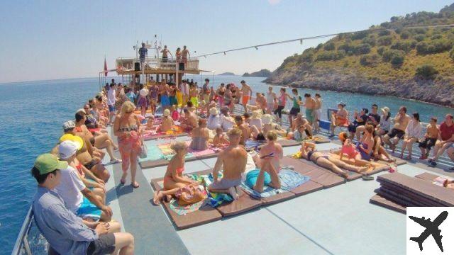 Excursion en bateau à Öludeniz en Turquie