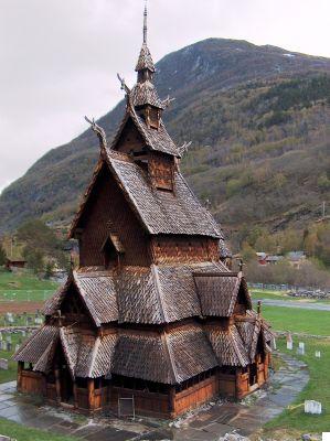 Iglesias de madera en noruega