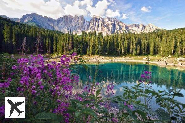 Le Lac de Carezza en Italie : décor alpin et fresque arc-en-ciel