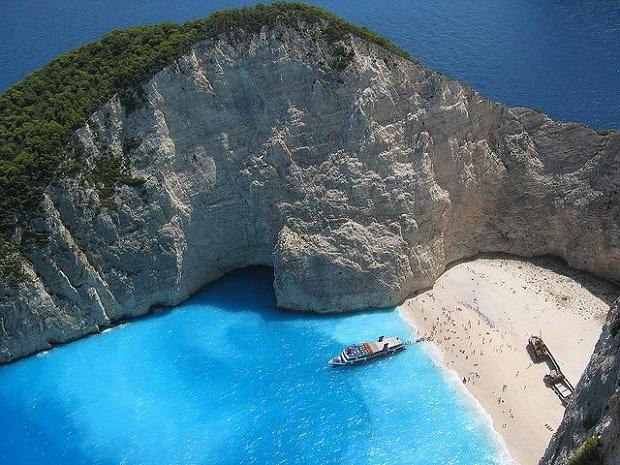 Navagio : la plus belle plage de Grèce…