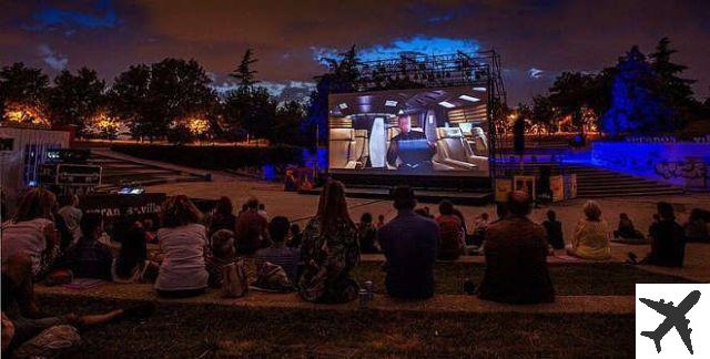 Romantic summer cinemas in Madrid, London and Paris