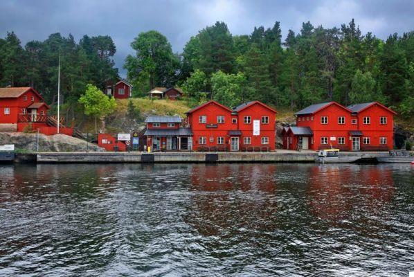 O que fazer nas ilhas fjaderholmarna em Estocolmo