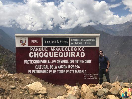 Choquequirao and the trail to the lost city