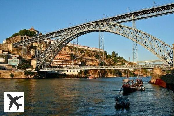 The Dom-Luís Bridge in Porto